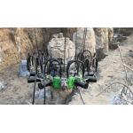 Head Cutter Hydraulic Excavator Pile Breaker Machine For Construction Foundation for sale