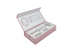 China Recyclable Cosmetics Gift Boxes Folding , Magnetic Flap Cardboard Box With EVA Foam supplier