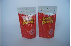 China Custom Printing Stand Up Vape Package Packaging Bags with Zipper / Tear Notch supplier