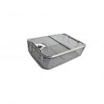 Rust Proof 220mm Width 290mm Length Square Mesh Basket For Medicine