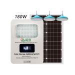 ISO Certified 6W LED Bulb Solar Inverter Power Generator With 3PCS Home System for sale
