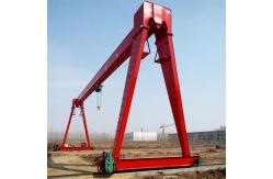 China 15t Single Beam Girder Electric Gantry Crane With Electric Wirerope Hoist supplier
