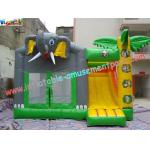 Outdoor Kids Inflatable Bouncer Slide Commercial Grade 0.55mm With PVC Tarpaulin for sale