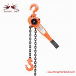 Ratchet Chain Hoist Operating Lever by Hand 2000kg 2Ton G80 Alloy Steel Chain Above 4 times Breaking Force New Type for sale