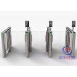 SUS304 Pedestrian Access Control Turnstile Gate With Face Recognition Terminal Linux Base for sale
