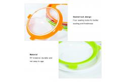 China OEM Size PP Round Stackable Creative Food Preservation Tray supplier