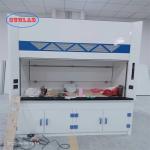 Integrated FRP Structure fume Hood Chamber With Wet Scrubber Systems  Chemical Proof for sale