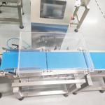 Automatic Food Packaging Checkweigher Machine Touch Screen With Belt for sale
