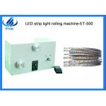 PVC Cover LED Strip Light Rolling Machine high efficiency double adhesive type for sale