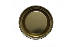 China Customsied Food Grade Can Bottom Movable Lid For Paper Tube , Embossing Logo supplier
