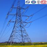 Double Circuit Angle Steel Power Transmission Tower for sale