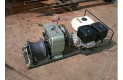 China Stringing Wire Powered High Speed Winch Cylindrical Shape Steel Rope Coming supplier