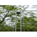 80*80mm Balustrade SS316 Flexible Wire Rope Mesh for sale