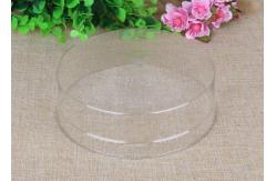 China Tea Packaging Clear Plastic Cylinder Plastic Cylinder Containers With Lids supplier