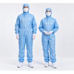 ESD Protective Coverall for Electronics Semiconductor Cleanroom for sale