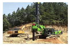 China 4m 150kN Bore Pile Machine supplier