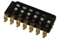 China Right Angle SMD Single / Dual Inline Package Switch With Holder supplier