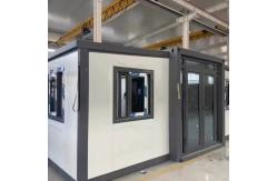 China Expandable Prefab Home Galvanized Steel Frame 18.5sqm supplier