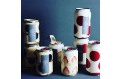 China Easy Open End 52mm Neck Plastic Soda Cans With EOE 250ml supplier