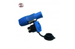 China LED Display Panel Mount  IP67 IP68  RJ45 Waterproof Connector supplier