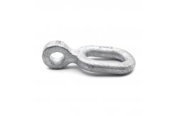 China Malleable Iron Twisted Chain Link Heavy Duty Pole Clamp For Power Station supplier