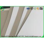 700 * 1000mm Grey Back Duplex Board , 300gsm 350gsm Coated Duplex Paper Board for sale