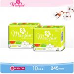 Night Time Woman Sanitary Pads Winged Ultra Thin Disposable High Absorbency for sale