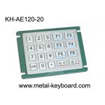IP65 Rated Water - proof Metal Numeric Digital Keypad in 5x4 Matrix 20 Keys for sale