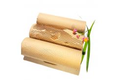 China Recyclable Shockproof Honeycomb Packing Paper Cushion Packaging supplier