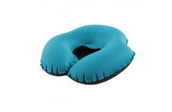 China U Shaped Inflatable Neck Pillow , Shredded Memory Self Inflating Neck Pillow supplier