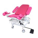 Two Section Electric Gynecology Examination Chair Backrest And Seat Section Adjustable for sale