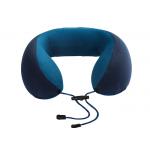 Adjustable U Shaped Neck Pillow , Inflatable Neck Pillows For Airplanes Ergonomic Design for sale
