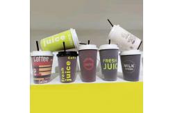 China Foam 8OZ 12oz 16Oz Disposable Paper Coffee Cup customized With Lid supplier