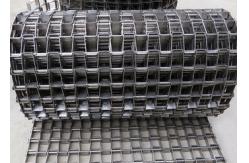 China Easy Clean Stainless Flat Wire Mesh Belt For Washing Vegetables supplier