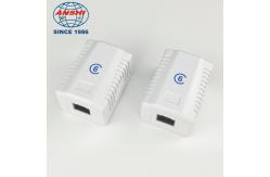 China 3U Gold Plating FTP Surface Mount Box CAT6 Single Port supplier