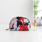 Shell Shape Polyester Cosmetic Bag With Zipper