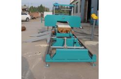 China 9HP Gasoline Engine Portable Horizontal Band Sawmill Diesel Mobile Band Sawmill supplier