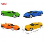 Customized Colour Plastic Pull Back Car Toys For Kids Only OEM
