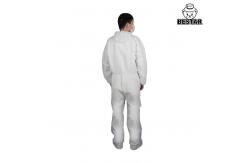 China Disposable Polypropylene SPP Breathable Disposable Protective Coverall for Hygiene supplier