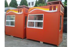 China New Design Park / Zoo Mobile Security Guard House / Amusement Sentry House Enviroment Friendly supplier