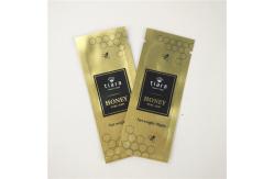 China Honey Syrup Three Side Seal Bags CMYK 10C Gravnre Printing durable resealable supplier