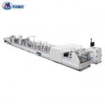 Straight Line Bottom Folding Gluing Machine Double Side Lock 400m/Min for sale