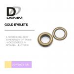 Eco Friendly Down Jacket Buttons Brass Hidden Eyelets 12L-60L Size Available for sale