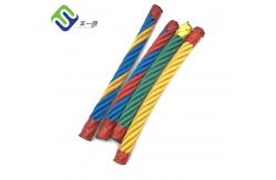 China Climbing Net 6 Strands Combination Rope 16mm Polyester For Amusement Park supplier