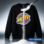 80-170μm High Stretch TPU DTF Powder Hot Melt Adhesive Powder for Elastic Fabrics for sale