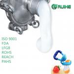 Low Shrinkage Food Grade 500% Pacifier Clear Silicone Rubber for sale