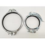 Airtight Oem Quick Release Duct Hose Clamps With Independent Sealing Ring for sale