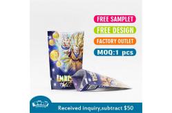 China CPP PET Aluminum Foil ziplockk Bag Doypack CMYK Printed 3 Side Seal Pouch supplier