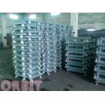 Stacking Collapsible Steel Wire Mesh Pallet Cage For Warehouse Storage for sale
