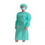 Disposable PP PP Waterproof 35gsm Patient Isolation Gown for sale